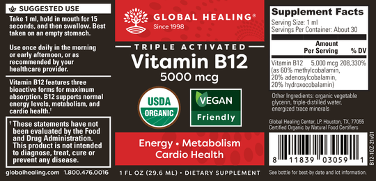 Triple Activated Vitamin B12
