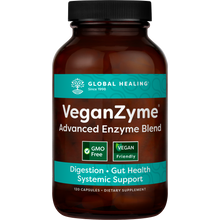 Load image into Gallery viewer, VeganZyme® - Helps Break Down Carbohydrates, Fats, Sugars, Proteins, Gluten, Soy, Dairy &amp; Other Foods (Best Before Date: 09/2023)
